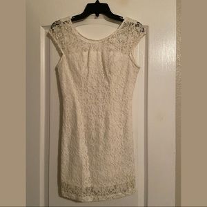 Lace mini dress